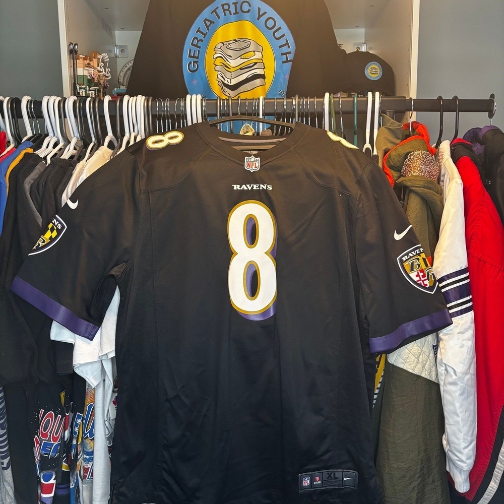 Nike Baltimore Ravens Lamar Jackson #8 NFL Jersey XL